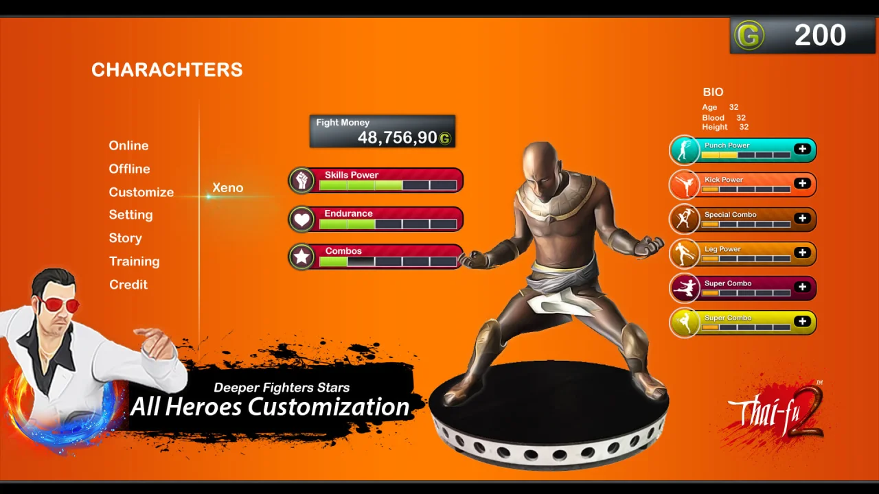 Thai-Fu2: Fighting Game (New) — screenshot 4