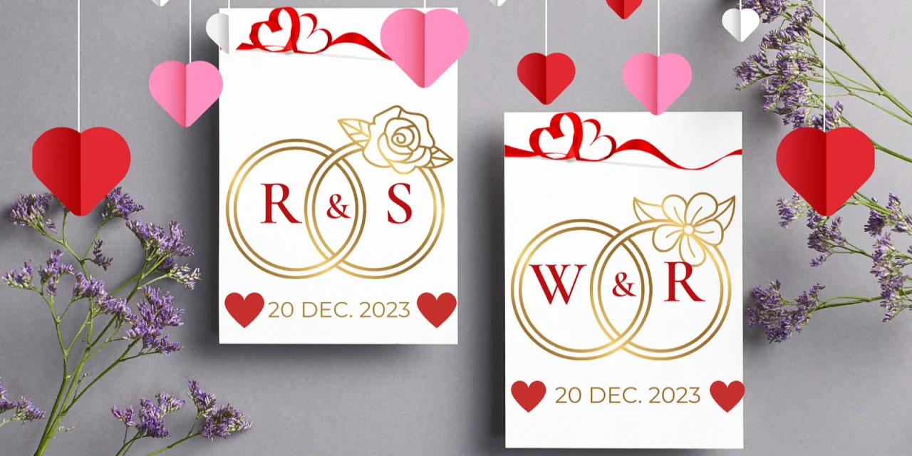 Wedding Ring Flora Logo Templates — screenshot 4