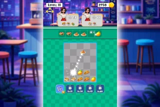 Foodie Stack Puzzle - Complete Mobile Game Template