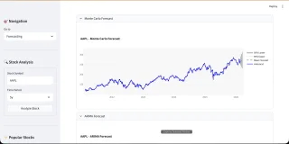 StockMaster Pro: Stock Analysis, Multi-Model Predictions & Paper Trading Dashboard