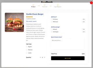 FoodBook | Online Food Ordering & Delivery System for WordPress with One-Click Order Printing