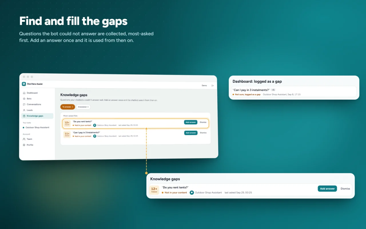 DocVera Assist - PHP AI Chatbot for Any Website — screenshot 7