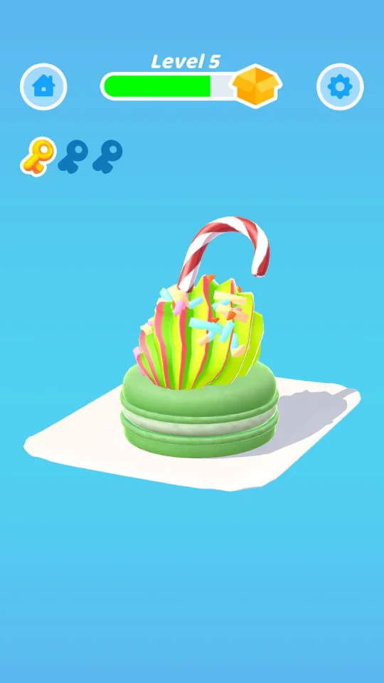 Perfect Cream: Icing Cake Game — screenshot 1