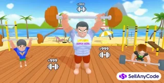 Gym Lifting Hero: Tile Master