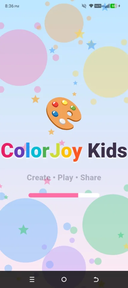 ColorJoy Kids: Flutter Coloring & Drawing App for Children — screenshot 1