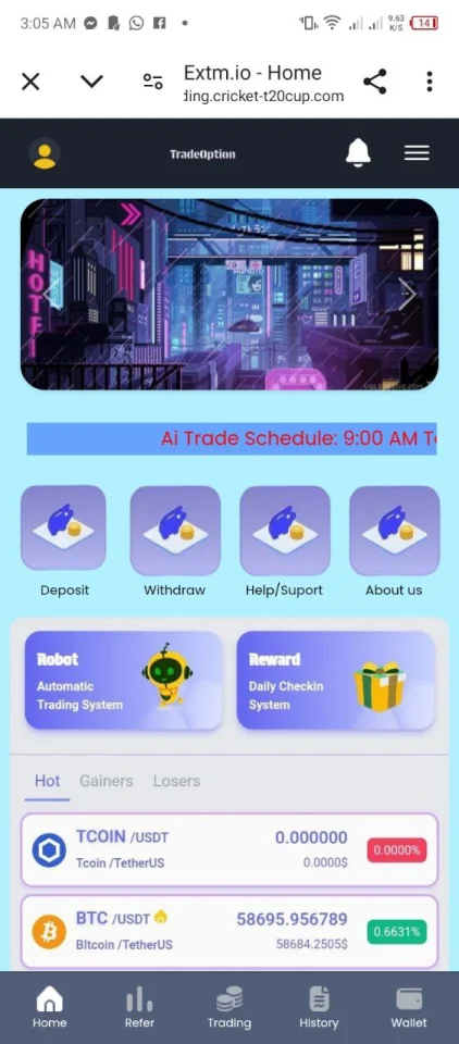 New...... Trading Website High Quality Investment Website — screenshot 3