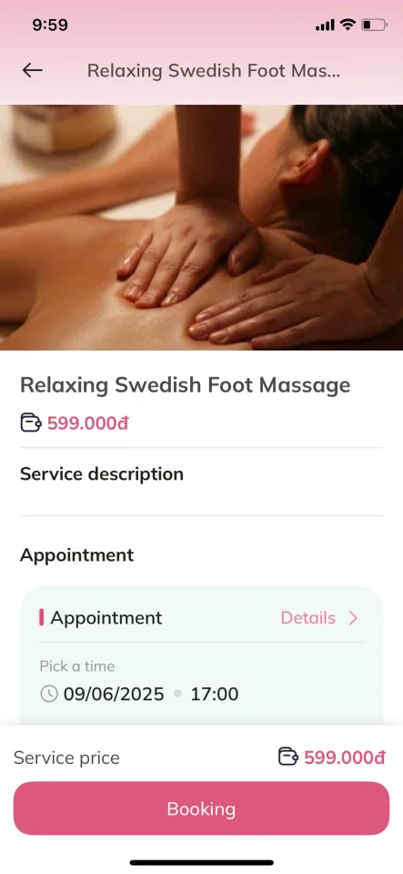 FSPA - Spa & Salon Booking Management System - Android — screenshot 4