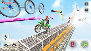 Crazy Bike Stunt - Bike Games