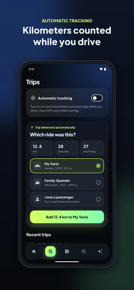 Odomate - Car & Motorcycle Service Reminder App | Flutter + Laravel Admin Panel — screenshot 3