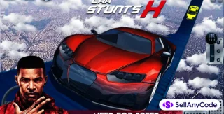 Car Stunts X - Unity Source Codes Game Templates Racing