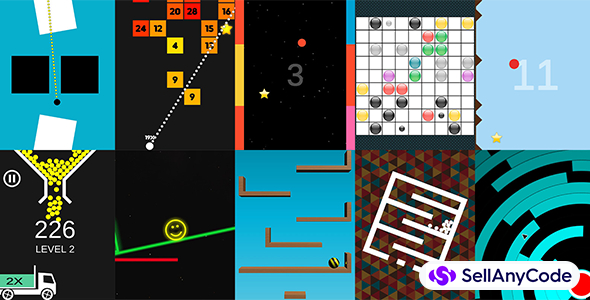 10 Trending Hyper-Casual Games - Unity Source code