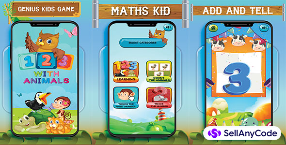 123 Kids Count Educational Game - Preschool Learning