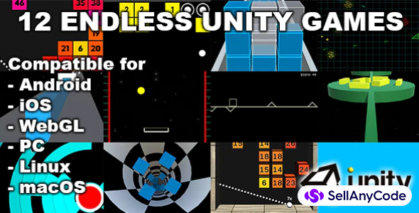 12 Endless Unity Games Bundle