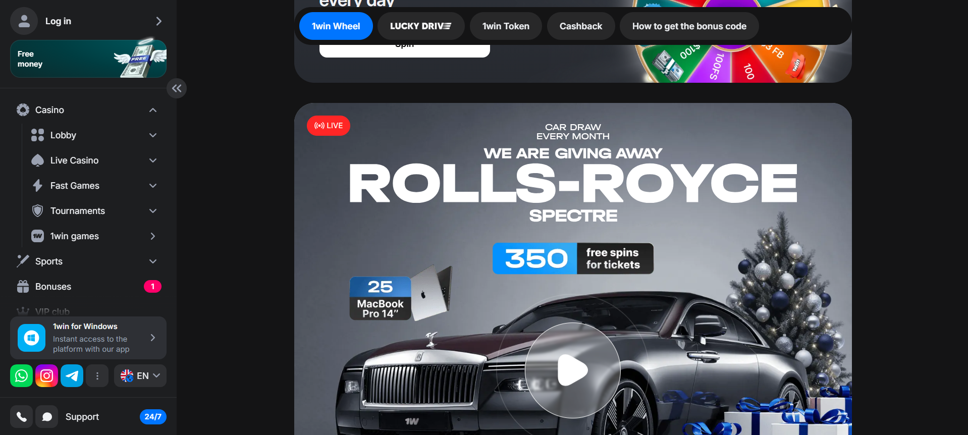 1win Casino Game Script Only For $29.99 | Pro Sports - Clone Script V10.4 PHP 8.3 | Exact replica For 1win source code