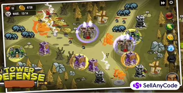 2D Fantasy Tower Defense – Complete Unity Project