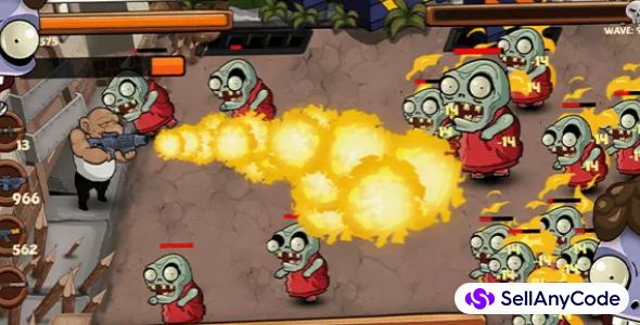 2D Zombie Age – Shooting Game