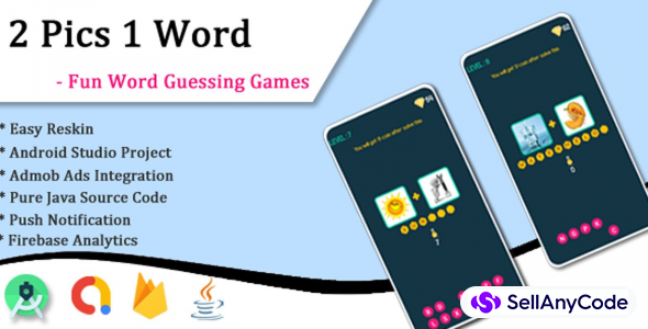 2 Pics 1 Word - Android App Source Code