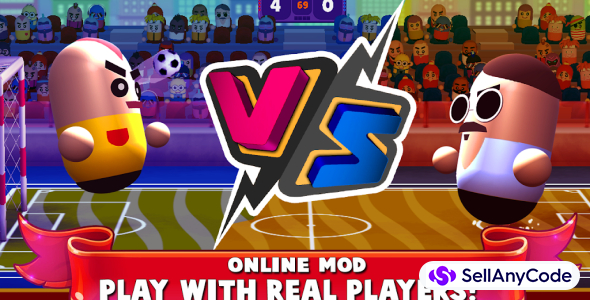 2 Player Head Football Game