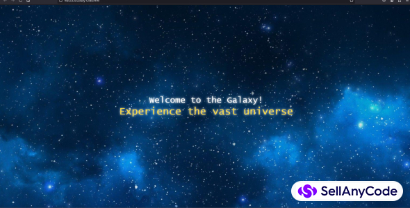 3D Parallax Space Theme