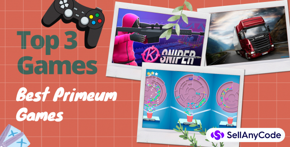 3 Premium Games Bundle - Best Unity Games