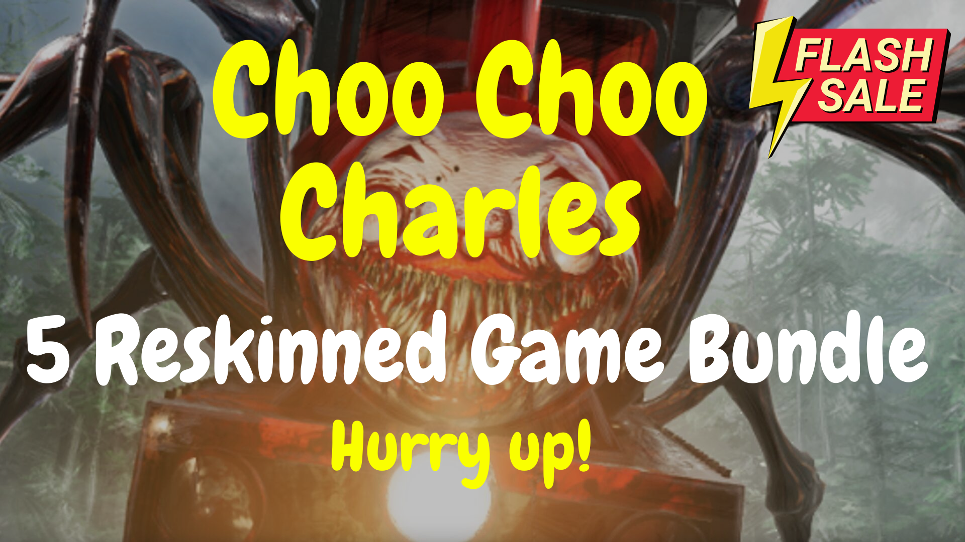 5 Choo Choo Charles Reskinned Combo