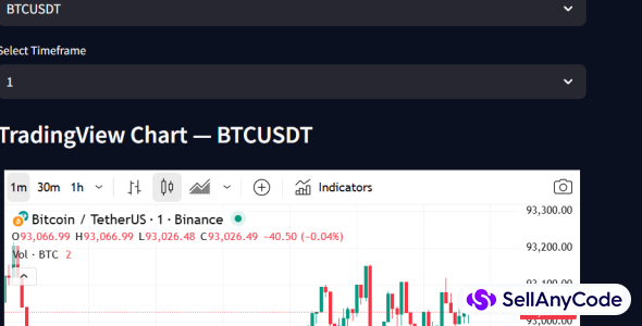 AI Chart Analyzer & Trade Suggester (Python + TradingView)