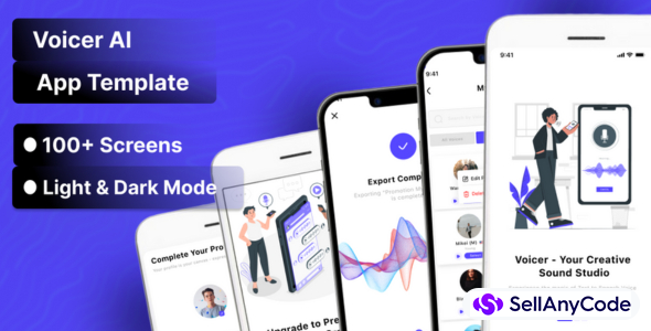 AI Voice Generator Template App