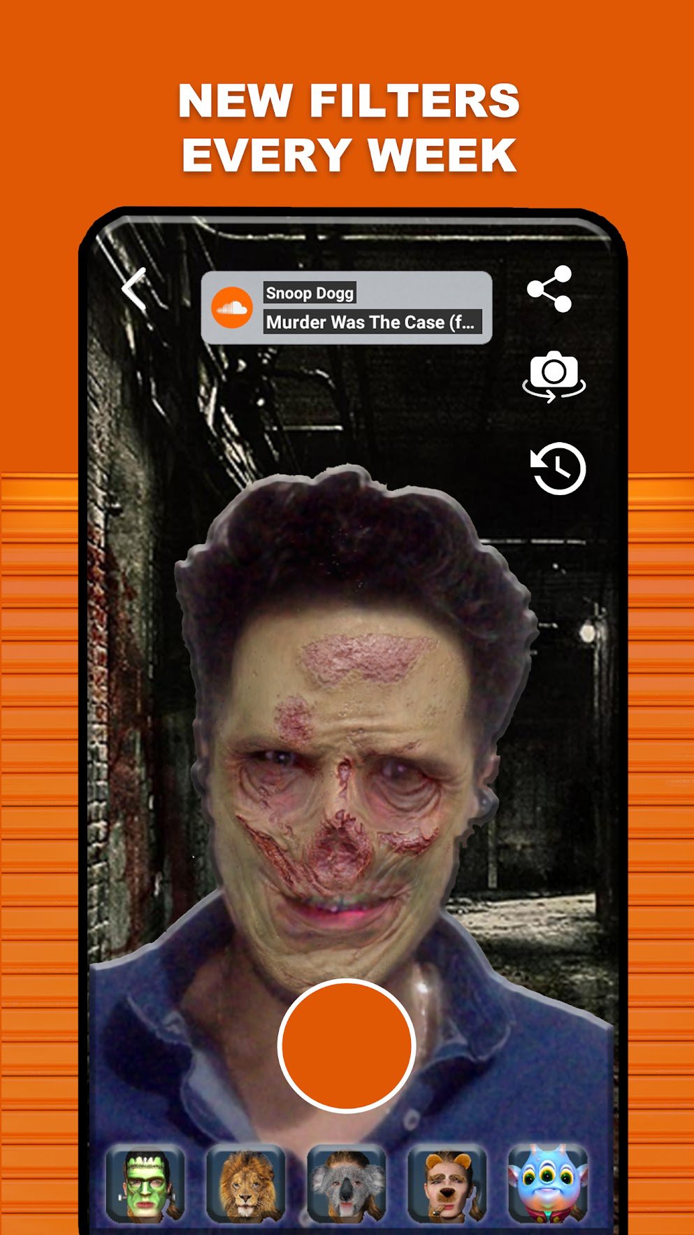 ANDROID Live Camera Video Face Filters