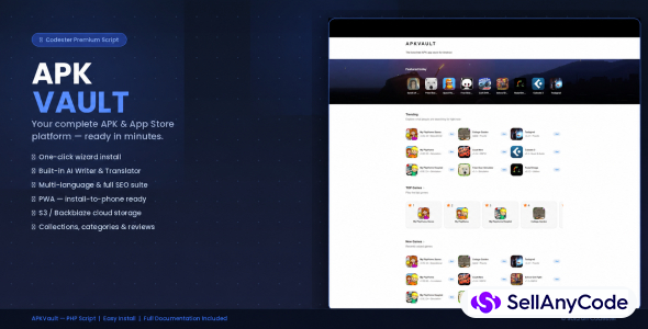 APKVault Apps & Games Download CMS (APKMODY CLONE)