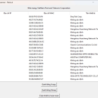 Network Scanner & ARP Spoofing Tool
