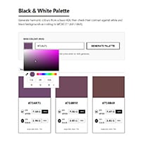 Accessible Color Palette Generator - WCAG Contrast Checker