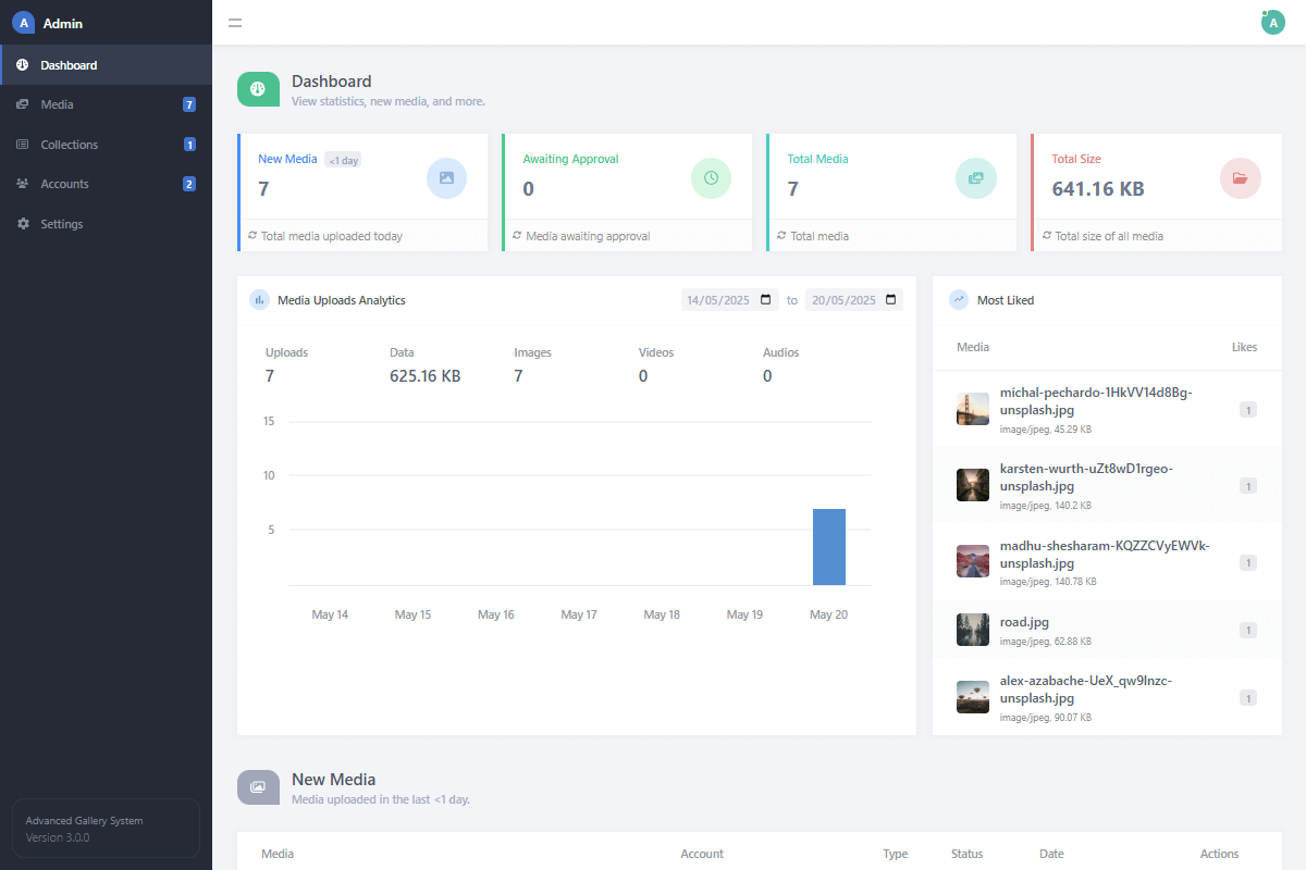 Advance Gallery System — screenshot 3