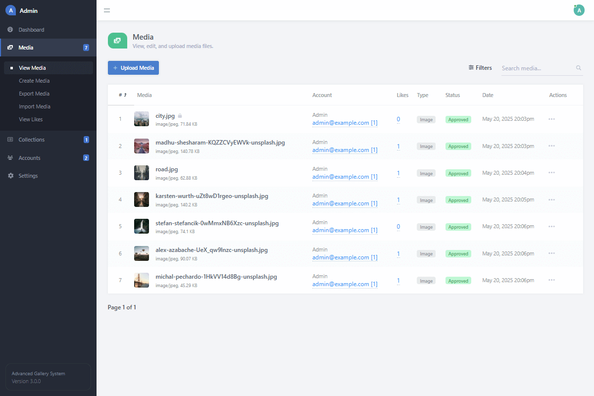 Advance Gallery System — screenshot 4