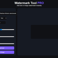 Advanced Watermark Tool (JS Script) Protect Images & Add Custom Watermarks