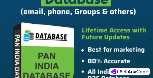 All India Database B2B And B2C 100 Crore