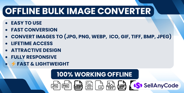All-in-One Image Converter Convert JPG, PNG, WebP, GIF & More