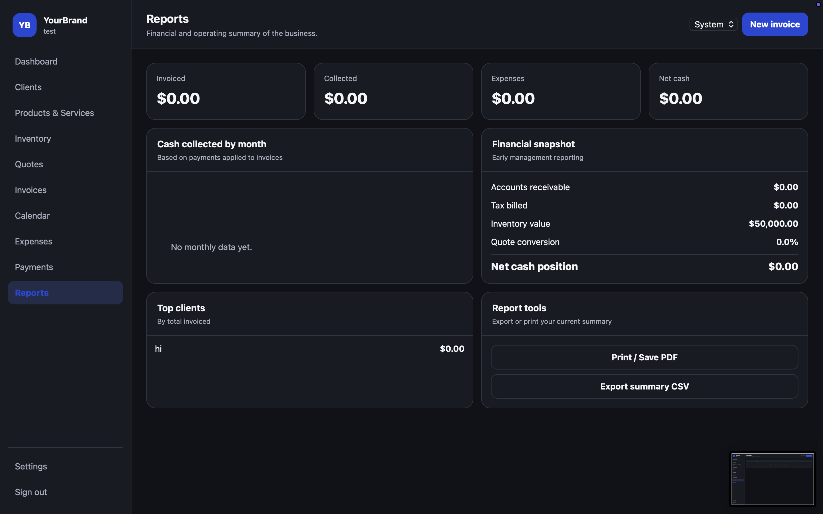 All-in-One Small Business SaaS Platform Invoicing, Quotes, Inventory, Scheduling & Reports | White-Label Source Code