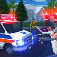 Ambulance Call Drive Siren Game