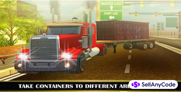 American Truck Cargo Delivery : City Cargo Truck 64 Bit Source Code