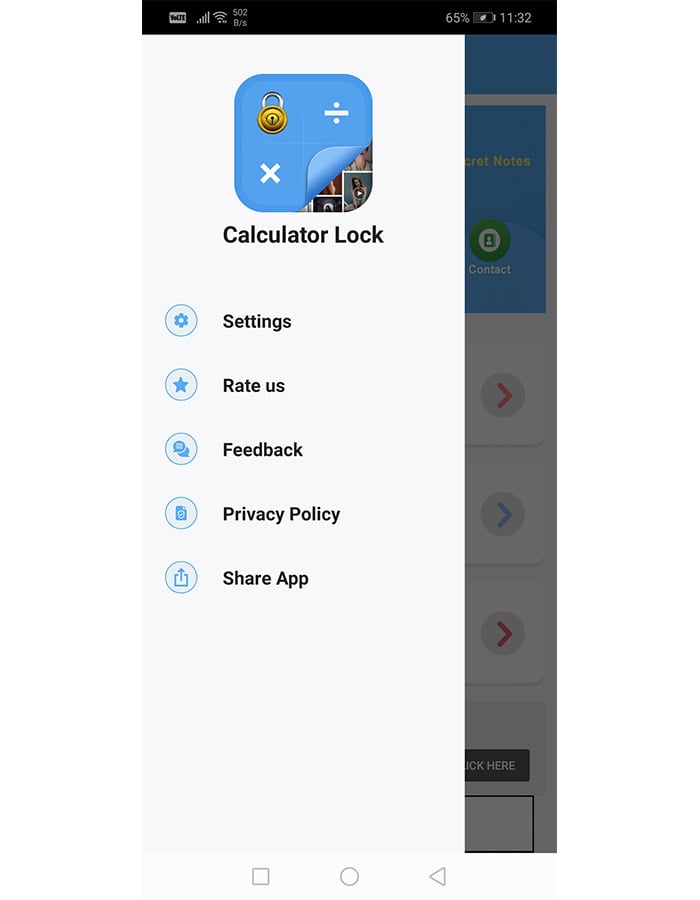 Android Calculator Lock -Hide Photos, Videos, Contact, Password & Secret Notes