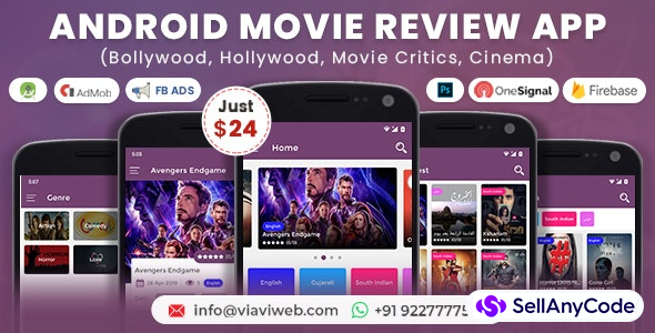 Android Movie Review App