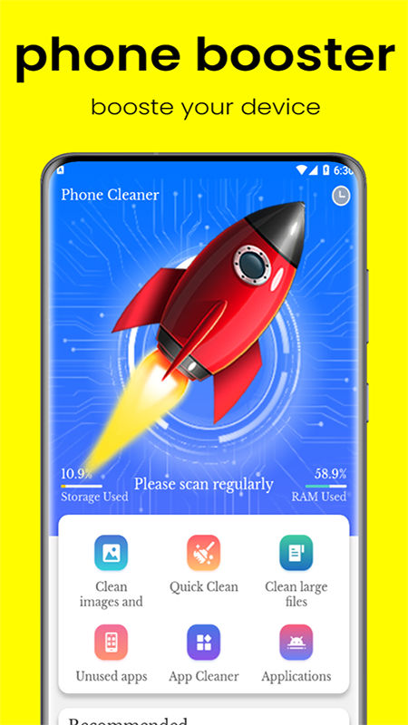 Android Phone Cleaner – Phone Booster, App Lock, File Manager, Battery Saver (Android 12 Supported)