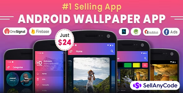 Android Wallpapers App (HD, Full HD, 4K, Ultra HD Wallpapers)