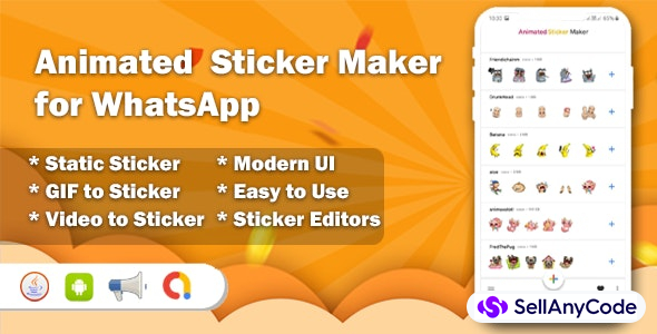 Animated Sticker Maker for WhatsApp
