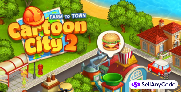 Animated Township 2 | Cartoon City 2 Farming Game