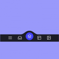 Animated tab bar