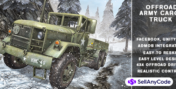 Army Cargo Truck Driving Simulation