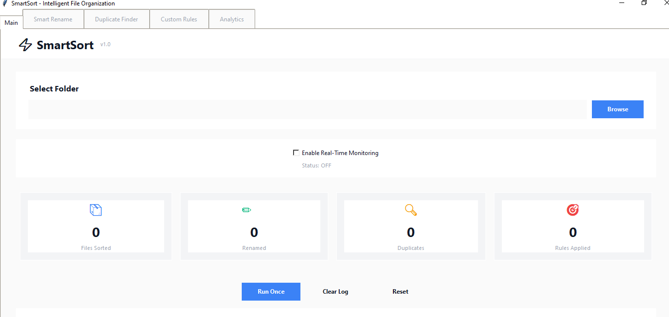 Automatic File Sorter - Smartsort