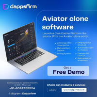 Aviator Clone Script: Customizable, Scalable, And Ready For Your Business Book A Demo!