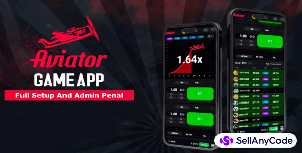 Aviator Game Source Code With Admin Panel